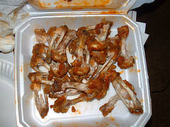 deliverance eat chicken spit bones
